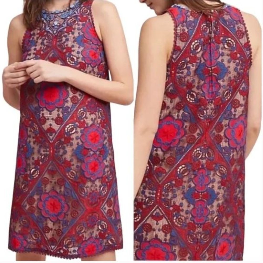 Anthropologie by Maeve Moran Shift Dress Size 2P NWT